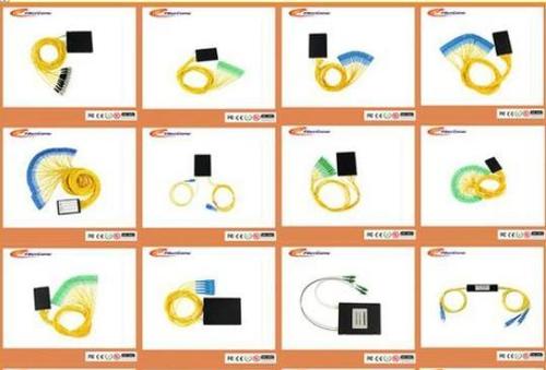 ABS Box Fiber Optic PLC Splitter with SC Connector