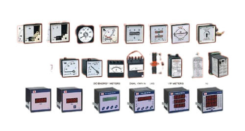 Panel-Mounted Square Shape 100% Accuracy Electrical Meters