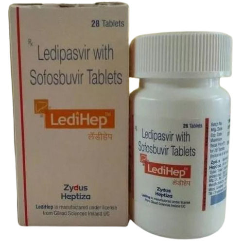 Ledipasvir with Sofosbuvir Tablet (LEDIHEP)