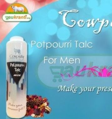 Cowpathy Potpourri Talc for Men