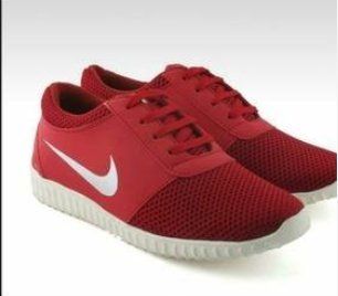 Spring Red Color Mens Sports Shoes