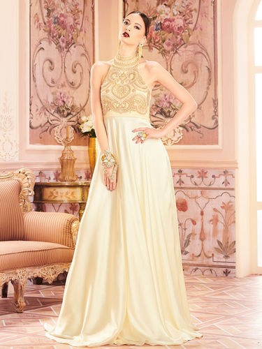 Back Hold Evening Gown Age Group: 18 To 45