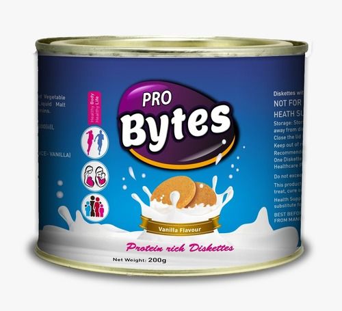 Vanilla Flavour Probytes Protein Diskettes Supplments