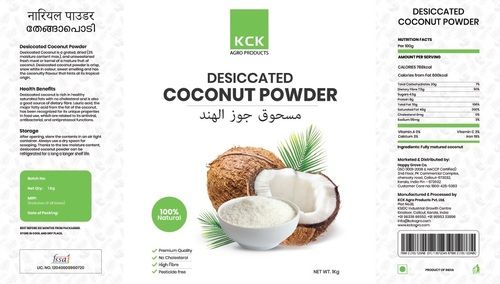 KCK DESSICATED COCONUT POWDER