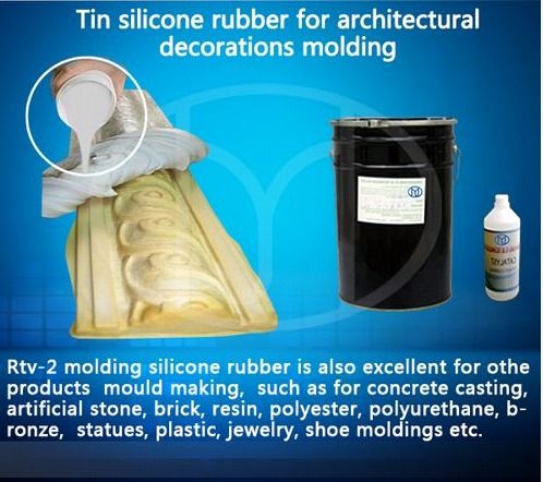 Silicone Rubber For Architectural Decorations Mold