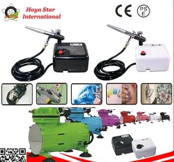 Battery Type Mini Compressor With Air Spray Gun