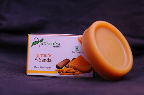 Akathiya Turmeric & Sandal Handmade Soap