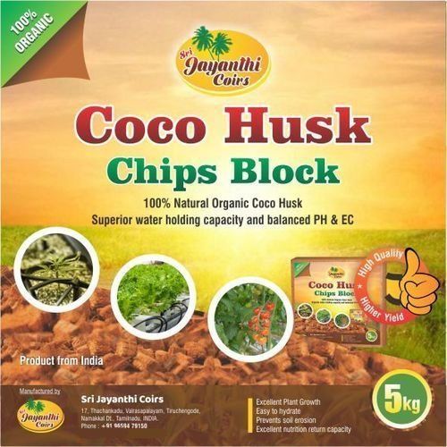 Coco Husk Chips Block