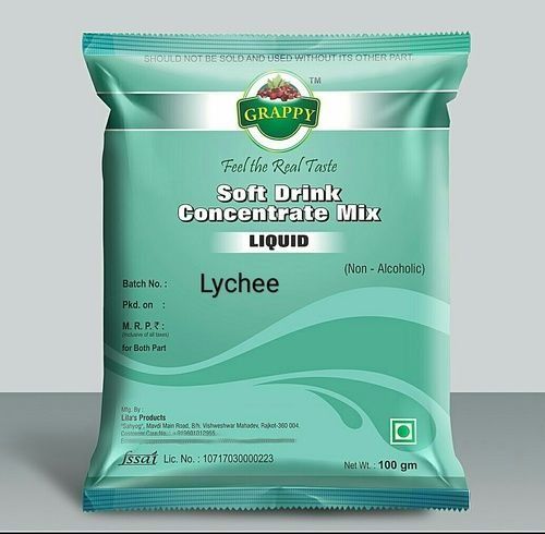 Lychee Soft Drink Concentrate Mix - Liquid