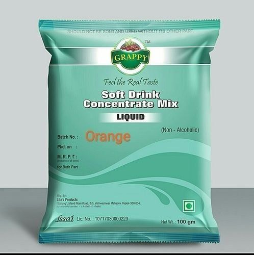 Orange Soft Drink Concentrate Mix