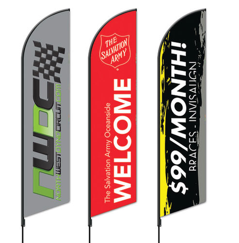 Aluminium Light Weight Blade Flag