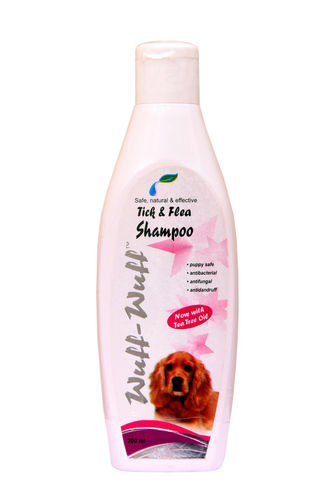 Wuff-Wuff Tick & Flea Shampoo for Pets or Dogs 200 ml