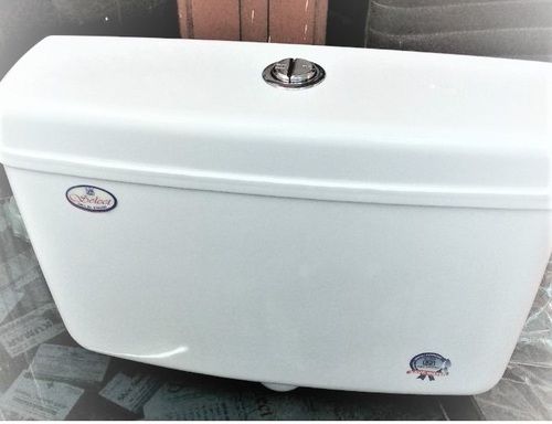 White Plastic Cistern Flush Tank