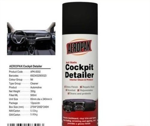 Auto Dashboard Cleaner Wax Spray