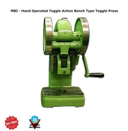 Hand Operated Toggle Action Bench Type Toggle Press