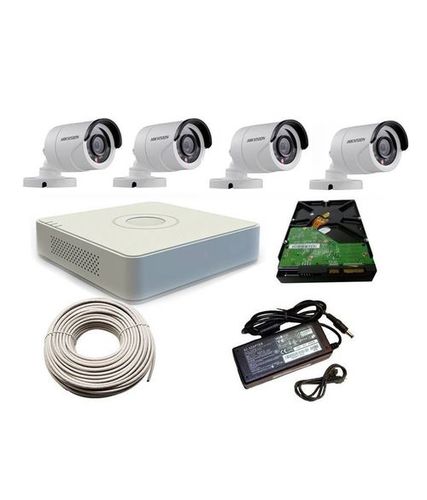 4 Channel CCTV Camera Kit