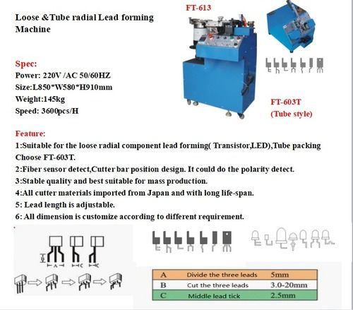 High Performance Transistor Forming Machine