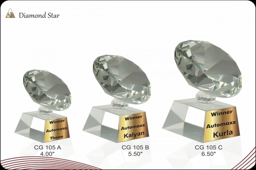 Diamond Star Trophy For Winner