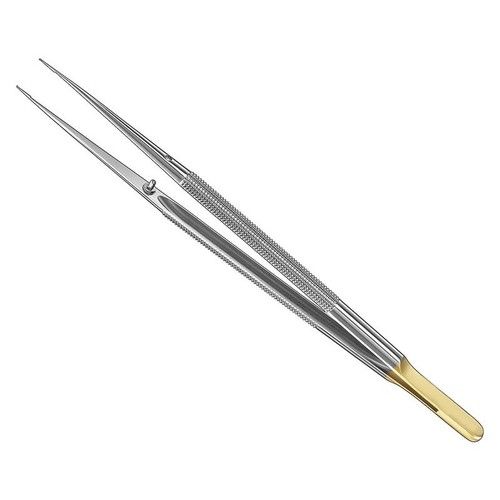 Stainless Steel Micro-Dissecting Forceps Dimension(L*W*H): 18  Centimeter (Cm)