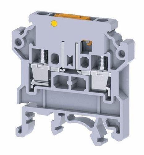 White Knife Type Disconnect And Test Terminal Blocks