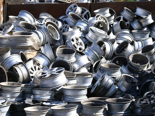 Pure 99.9% Aluminum Wheel Scrap