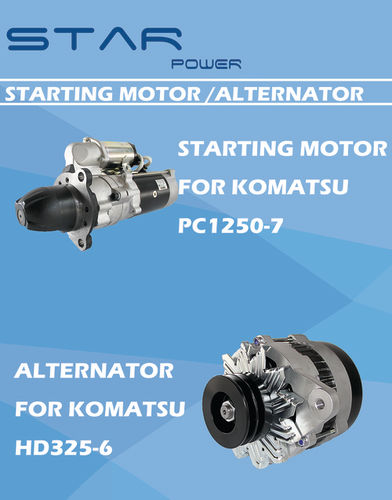 Alternator And Starting Motor