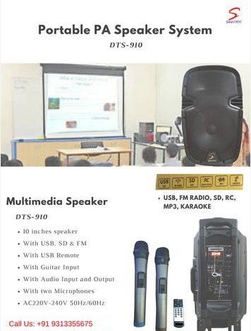 Portable PA Speaker System