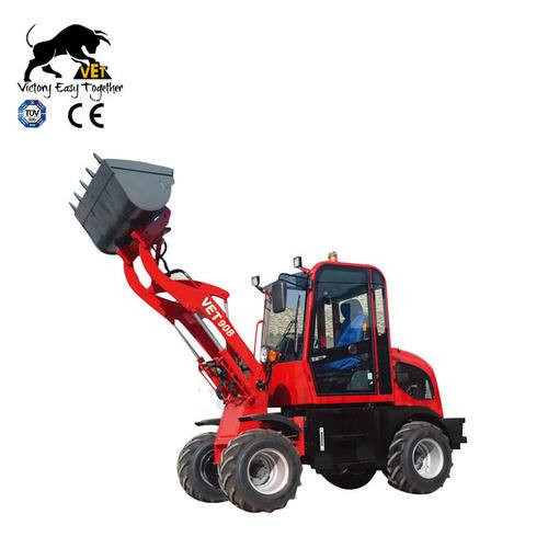 2018 CE Certificated Articulated 0.8 Ton Loader 4WD New Generation
