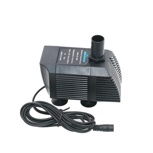 24V DC Aquarium Pump - PA66+30%GF Material, 1500L/H Flow Rate, 1.5M Lift | Long Life, High Efficiency, Low Noise, Waterproof IP68, Brushless Design