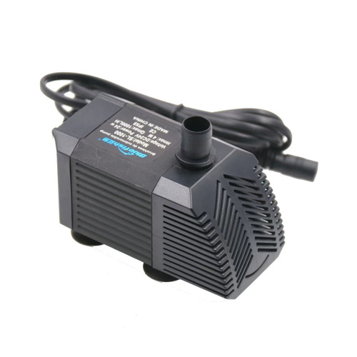Plastic Dc 24V Flow 750L/H Lift 3M Energy Saving Water Aquarium Pumps