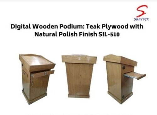 Digital Wooden Podium Sil -510