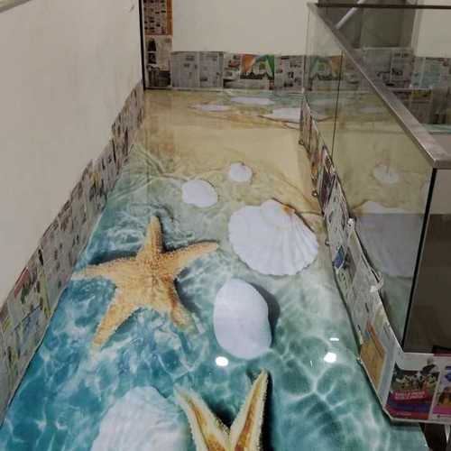 Dusting Free 3D Flooring Service By Super Chield Coating