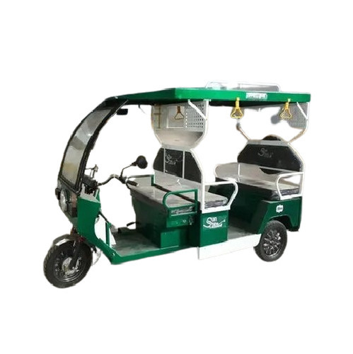 Green & White High Performance E Rickshaw