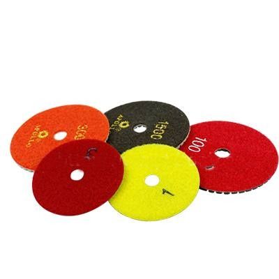 80mm 100mm Dry And Wet Polishing Pad High Quality Stone Grinding