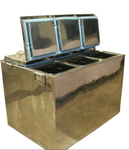 Stainless Steel Ice Cream Freezer