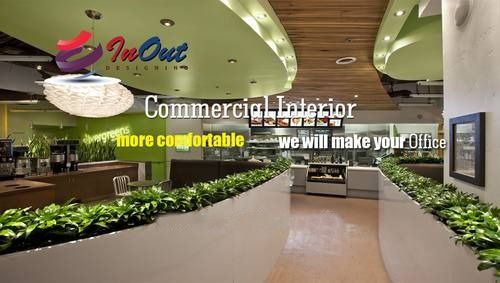 Commercial Interior Designing Service By InOut Designing