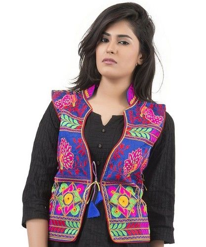 Pankhida-Kutchi Embroidered Designer Jacket