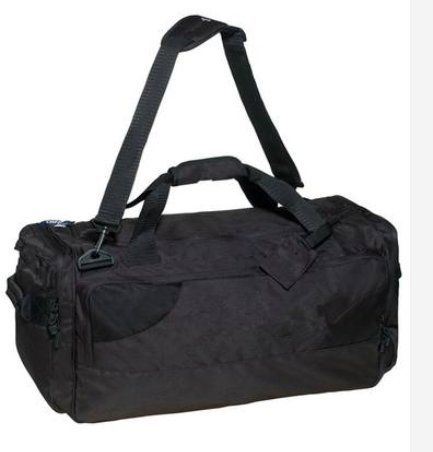 Black Outdoor Sport Bag Duffel Bag