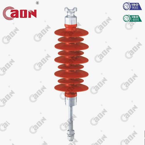 Red/Grey High Voltage 35Kv Pin Type Composite Silicone Rubber Insulator
