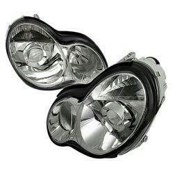 Mercedes Car Head Lights Body Material: Abs Plastic