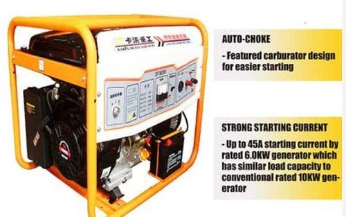 6.0Kw Ssc Auto-Choke Gasoline Generator Dimension(L*W*H): 690 A  520 A  558 Millimeter (Mm)