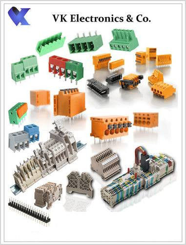 Green Pcb Mount And Din Rail Terminal Blocks