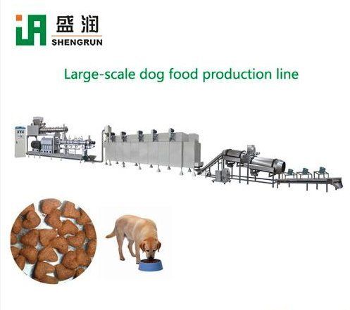 Double Screw Dog Food Extrusion Machine Plant