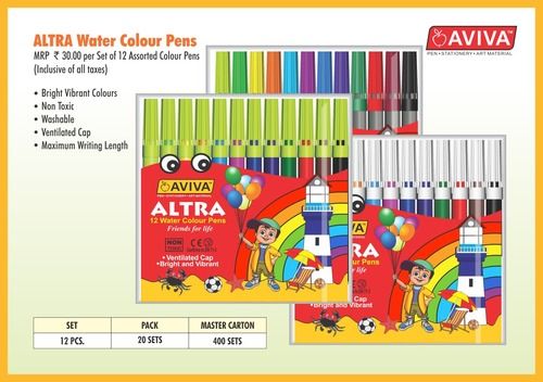 Water Based Ink Non Toxic Multi-Color Sketch Pens at Best Price in Mumbai