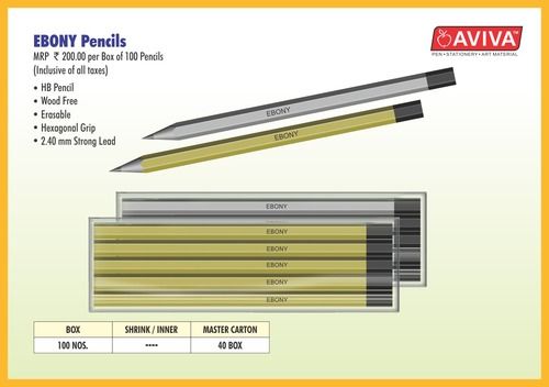 standard pencil size