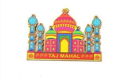 Mdf Taj Mahal Fridge Magnet