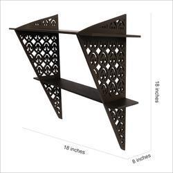 Single Sided Straight Cage Wall Decors Shelves