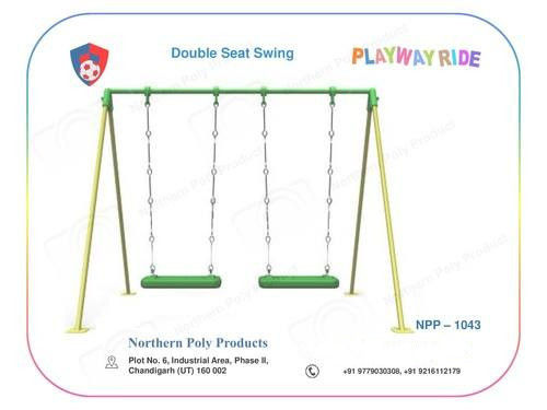 Ms Round Pipe Robust Double Seat Swing