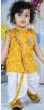 Yellow Color Kids Kurta