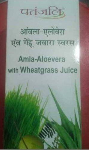 Patanjali Amla Aloe Vera With Wheat Grass Juice